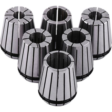 Lot de 6 pinces élastiques ER32 pour fraiseuse CNC et tour, outils de gravure, 10-20mm (1/5)