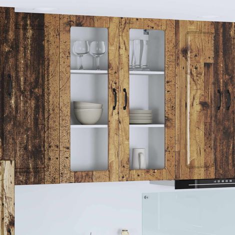 Küchenschrank Kalmar Altholz 80 x 31 x 100 cm Holzwerkstoff