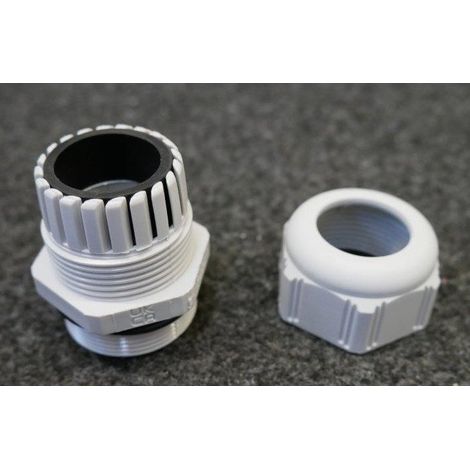 Presse-étoupe plastique IP68 PG 29 gris RAL7035 LEGRAND 381590