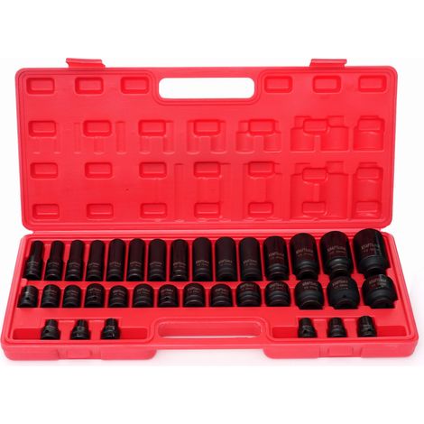 KRAFT Clés à impact 1/2" - 35 pièces KD11757 (1/5)