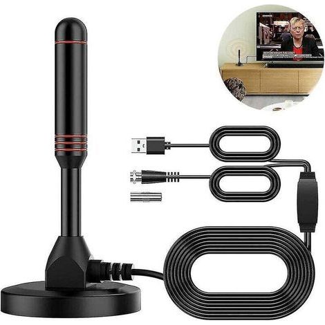 Zimmerantenne mit Verstärker – Zimmer-TV-Antenne – HDTV-Antenne (1/5)
