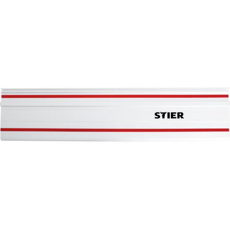 STIER Führungsschiene, Schienensystem Länge 800 mm, mit Aluminium-Schiene und Haftunterlage