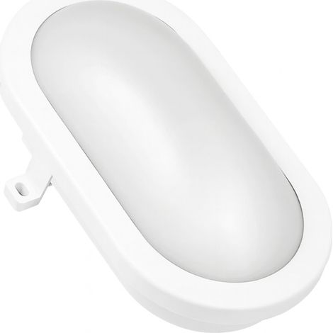 TrendLine LED-Ovalleuchte weiß 17 x 12 x 7 cm neutralweiß (1/3)