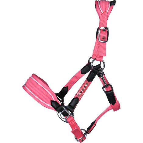 Pony, verde: Cavezza in nylon con inserti soffici per pony e shettland linea Maui