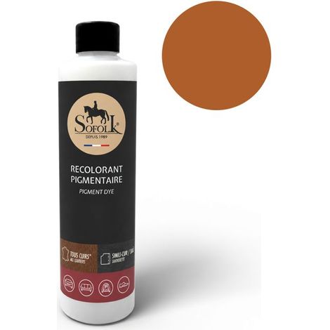 Peinture Cuir/Simili-Cuir (125ml, RAL 8023) - SOFOLK - Entretien pour Siège et Volant de Voiture, Canapé, Chaussure (1/5)