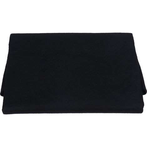 Grille circulaire antiderapante ignifuge pour barbecue charbon, protection de sol foyer exterieur antidérapant