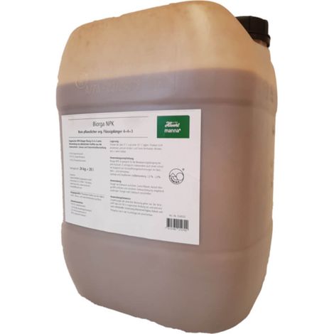 Hauert Bio K liquide 20 l engrais organique liquide Engrais universel Engrais pour légumes