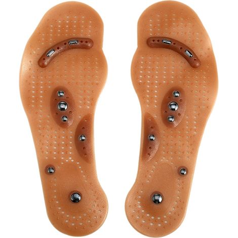 Semelles orthopédiques aimantées pour soins de santé, massage des pieds, coussinets de confort pour chaussures (41-45 CN) (1/3)