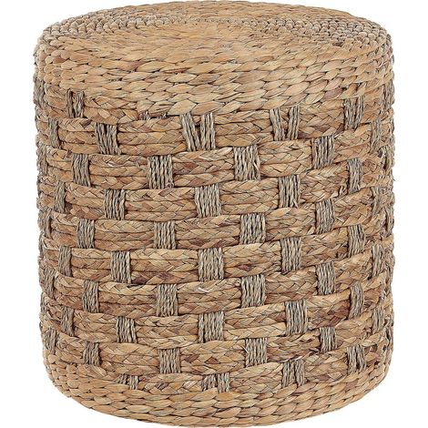 Pouffe BASSLET Wicker Beige (1/5)