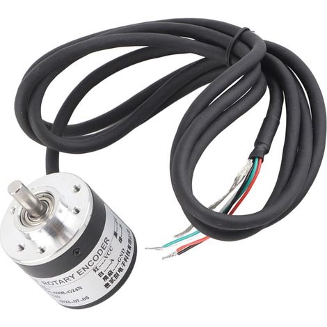 Jeffergarden Encodeur rotatif 360 degrés module incrémental optique sortie collecteur ouvert NPN PNP capteur pour alimentation tension (1/5)