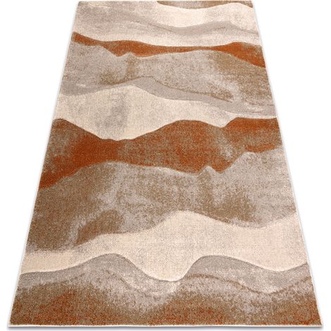 Teppich ARCANA 9047 – beige / orange, Wellen, modern beige 120x170 cm (1/5)