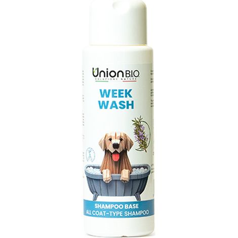 WEEK WASH Shampoo delicato a base di estratti vegetali Adatto a lavaggi frequenti 250 ml