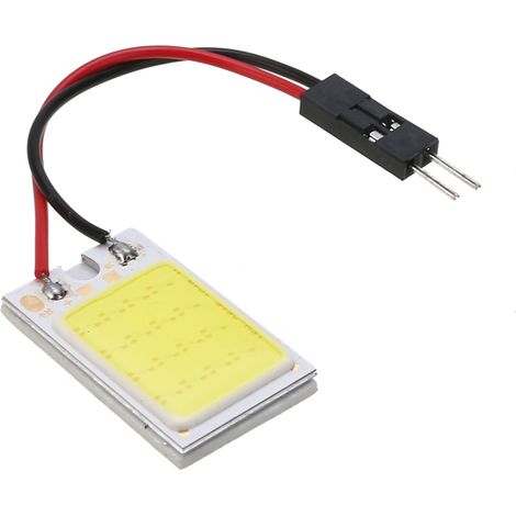 Plafoniera a LED COB ad alta luminosità per interni auto, camion, camper e roulotte, 48 LED
