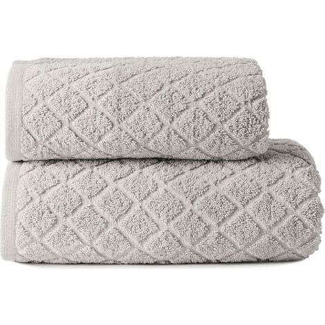 Toalla de baño 50x90 Gris Olivier Premium (1/2)