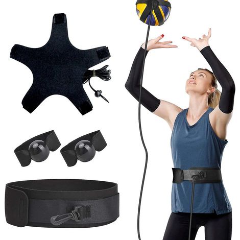 Volleyball-Trainingsbänder von Rite Aid, elastisches Volleyball-Widerstandsgürtel-Set zum Üben von Aufschlägen, Armschwungpässen und Beweglichkeit (1/5)