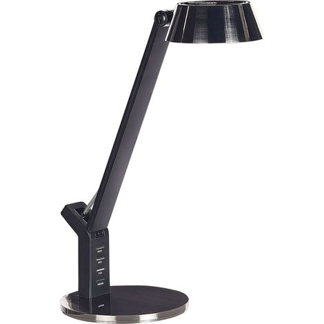 LED Schreibtischlampe CHAMAELEON mit USB-Anschluss Metall Messing (1/5)