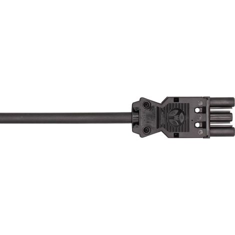 Cable GST18 3 Polos Hembra con cable de 1m Negro