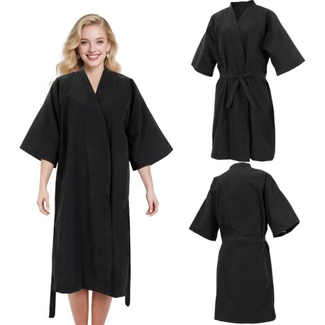 Waterproof Hairdressing Gown For Salon Spa Dress Comfortable Cape Hairdresser Women Multifunction Outfit For Daily Use (1/5)