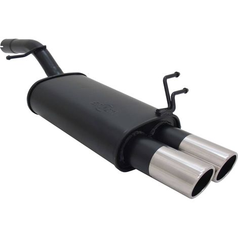 Silencieux Echappement Ford Fiesta MK6 01-08 - 2x76mm SR-27672706