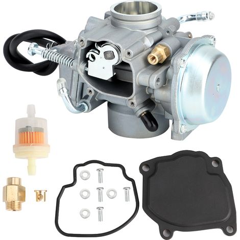 Kit de reparación de carburador con filtro de combustible para Polaris Magnum 330/425, Sportsman 400/500/600 y Ranger 500 – metal/plástico, nuevo (1/5)