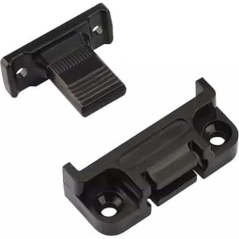 AS-D Réglable Ferrure à Enfiler Plaques de Partie et Cadre Support de Panneau Connecteur Raccords Suspendus pour Meubles Panneaux Capacité Jusqu'à 20kg Plastique (20 Paire)