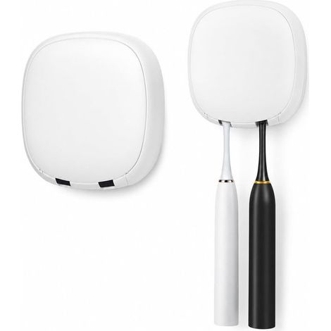 UV-Zahnbürstensterilisator Wandhalterung für Zahnbürsten mit Sterilisationsfunktion USB-wiederaufladbarer UV-Zahnbürstensterilisator mit für (1/5)