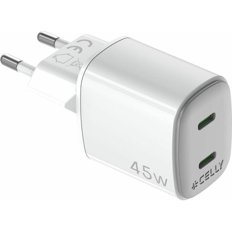 Caricatore usb gan 2 x usb c pd 45w (1/5)
