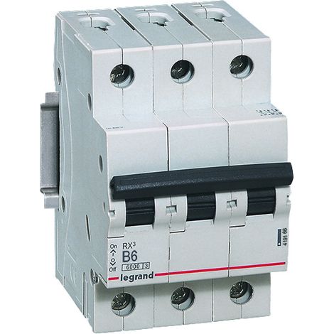 Legrand Leitungsschutzschalter RX3 B 6 A 400 VAC