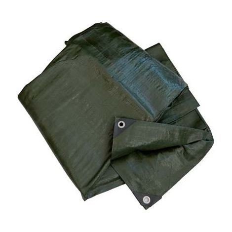 TELONE OCCHIELLATO PE LIGHT VERDE HAND - GR/MQ 75 MT 3X3- 4 pezzi