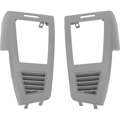 Panneau ventilation tableau bord grille sortie air climatisé gauche droit réf. SP10321 pour Altima 2005-2006, gris (1/5)