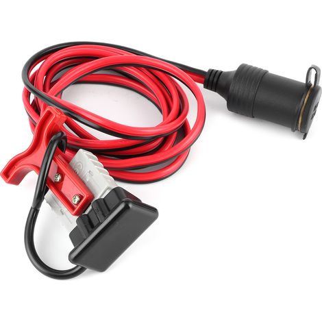 Câble allume-cigare de 2 m vers batterie 12-24 V pour modification de véhicule (camping-car, caravane, camping-car). (1/5)