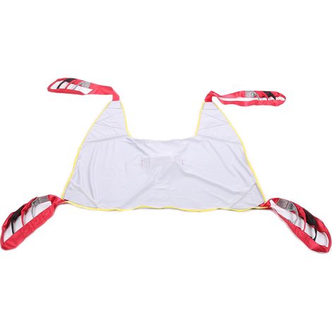 Sangle de levage pour patient âgé, harnais réglable et respirant, écharpe de transfert à jambes séparées. (1/5)
