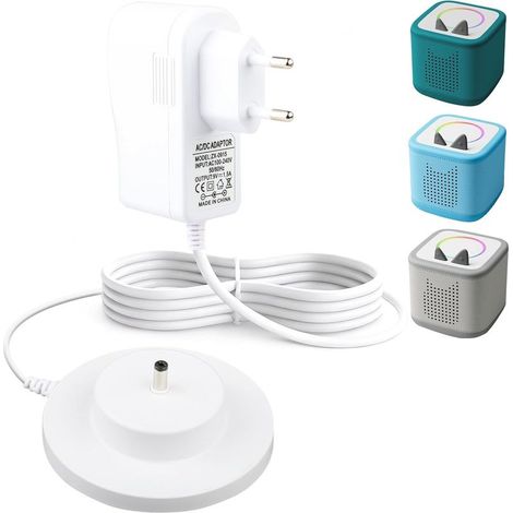 9V Chargeur pour Toniebox, 1.8M Câble d'alimentation Compatible avec Tonie Box, Remplaçant Station de Charge Remplacer Adaptateur Compatible avec Le Lecteur Audio Tonie Box DC 5,5mm2,5mm (1/5)