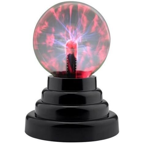 Boule de plasma électrostatique USB boule de foudre magique boule lumineuse sensible au toucher boule magique atmosphère lampe ionique (1/2)
