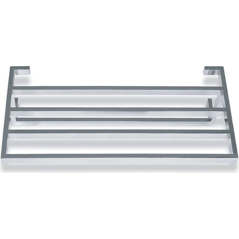 Estante Toallas Modelo Cuadra Cromo Brillo (1/2)
