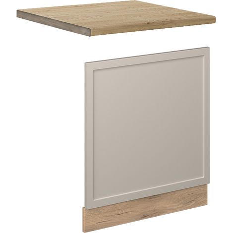 Pannello frontale Fame-Line, GrigioBeige, 60 cm , PL Rovere, Vicco