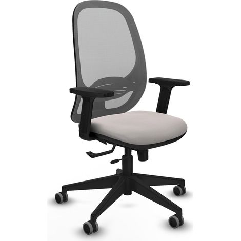Silla ergonómica piqueras y crespo Cilanco negro espuma de alta densidad (1/2)