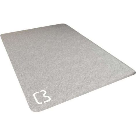 Tapis de Bain Antidérapant Super Absorbant Diatomite Tapis Salle de Bain Tapis de Baignoire Tapis de Douche Doux Séchage Rapide (50 80, Gris) (1/3)
