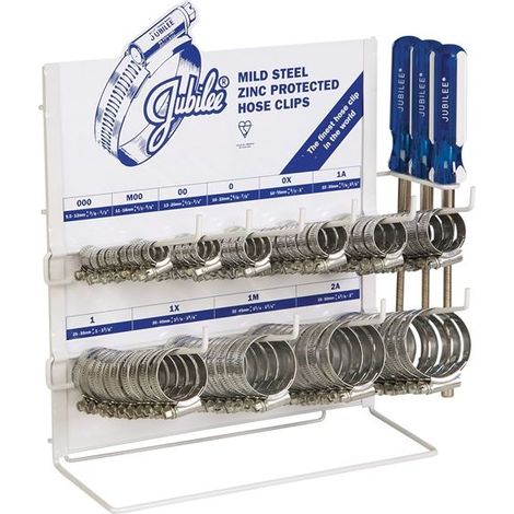 Clip Dispenser (100) + 3 Flex Drivers JUBCD100FL3 (1/2)