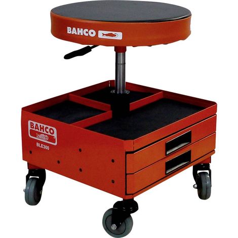 Bahco Sgabello multiuso arancione altezza regolabile (1/2)