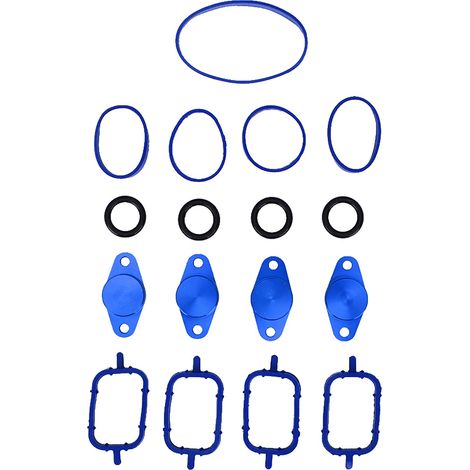 Kit d'étanchéité caoutchouc turbo et admission d'air adaptable Mercedes Benz OM642 Rouge A642 094 00 80 (1/5)