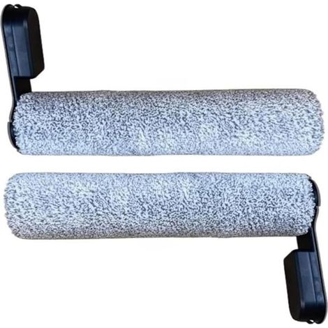 2 Brosses à Rouleau pour Aspirateur Sec et Humide pour Roborock Flexi Pro Accessoires pour Aspirateur Brosse de Nettoyage de Sol (1/5)