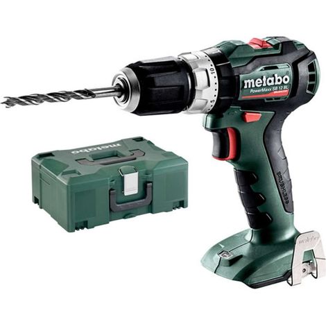 Trapano a percussione a batteria Metabo PowerMaxx SB12BL senza batteria senza caricatore in MetaLoc (1/3)