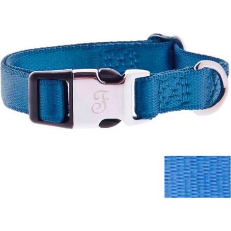 FERRIBIELLA COLLAR AJUSTABLE NYLON 10MMX20-35CM Cian
