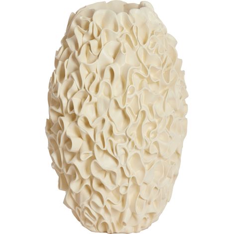 Vaso Light & Living AGELLO mate crema cerámica – Ø26x39,5 cm