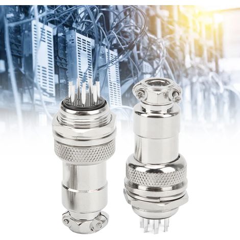 Connecteur aéronautique BEM20-8L, fiche et prise 20 mm (1/5)
