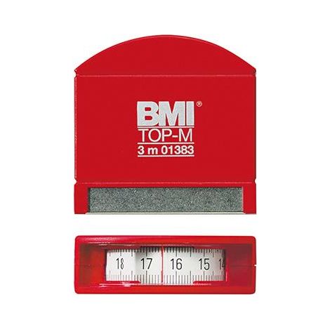 BMI Taschenbandmit mit Metallfür 3mx13mm weiss (1/4)