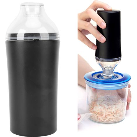 Mini aspirateur portatif, pompe à vide portable pour sacs de scellage d'extérieur, pompe de séchage par compression pour sacs de stockage de consommables d'impression 3D (1/5)
