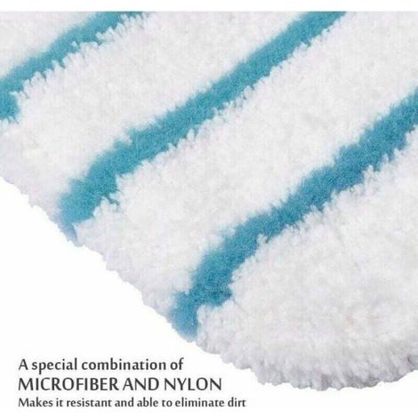 Patins Microfibre - 17.5 x 30.5 cm - Pour Balais Vapeur - Lot de 3 (1/4)
