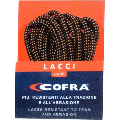 Cofra LSM90 Ultra-resistente Schnürsenkel Braun 90 cm